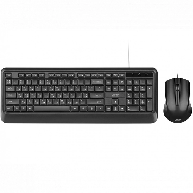 Клавиатура + мышь 2E MK404 USB Black 2E-MK404UB