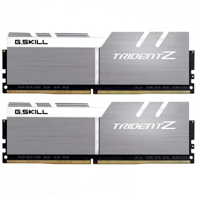 ОЗУ G.Skill Trident Z F4-3200C16D-16GTZSW (DIMM, DDR4, 16 Гб (2 х 8 Гб), 3200 МГц)