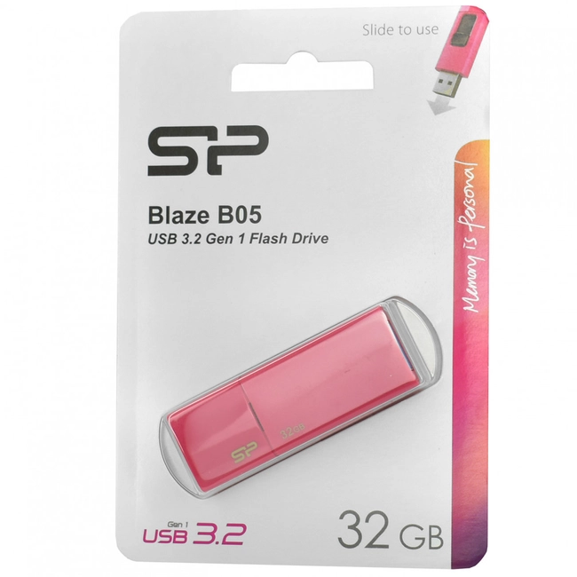 USB флешка (Flash) Silicon Power Blaze B05 SP032GBUF3B05V1H (32 ГБ)