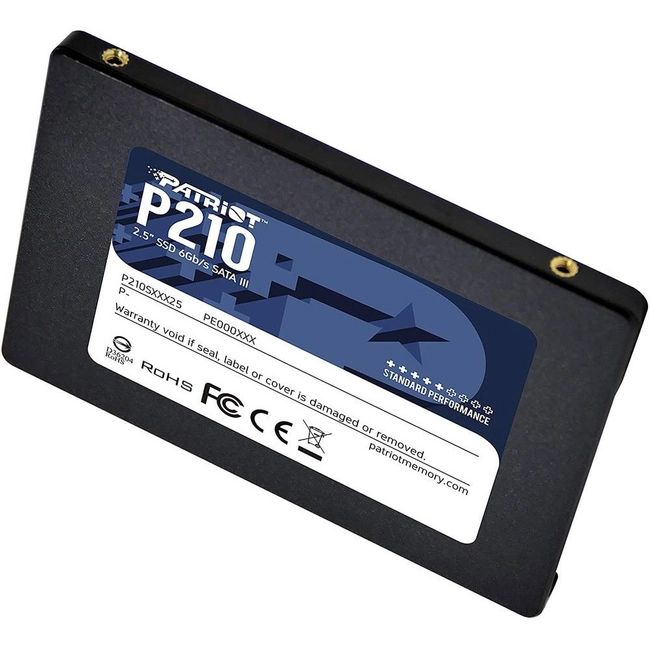 Внутренний жесткий диск Patriot P210 PE000722 (SSD (твердотельные), 128 ГБ, 2.5 дюйма, SATA)