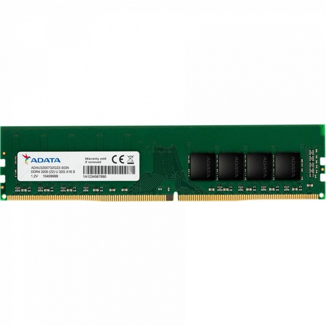 ОЗУ A-Data 32Gb AD4U320032G22-RGN (DIMM, DDR4, 32 Гб, 3200 МГц)