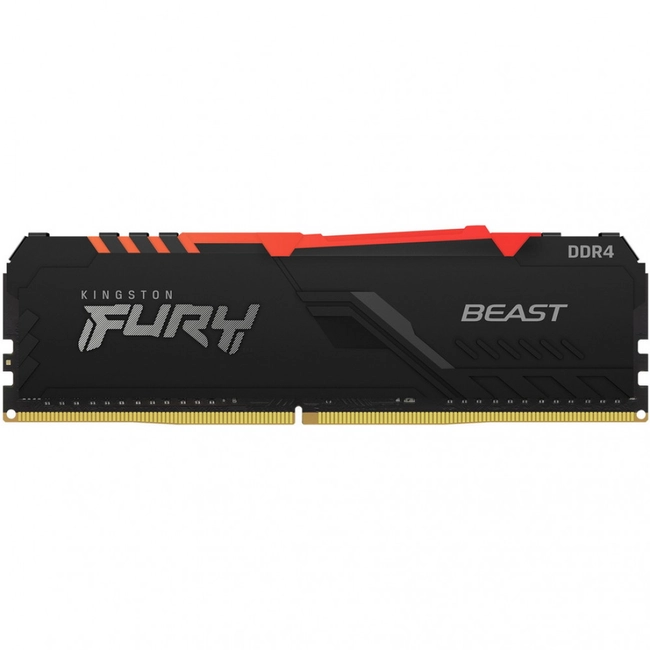 ОЗУ Kingston FURY Beast RGB Gaming Memory KF432C16BBA/16-SP (DIMM, DDR4, 16 Гб, 3200 МГц)