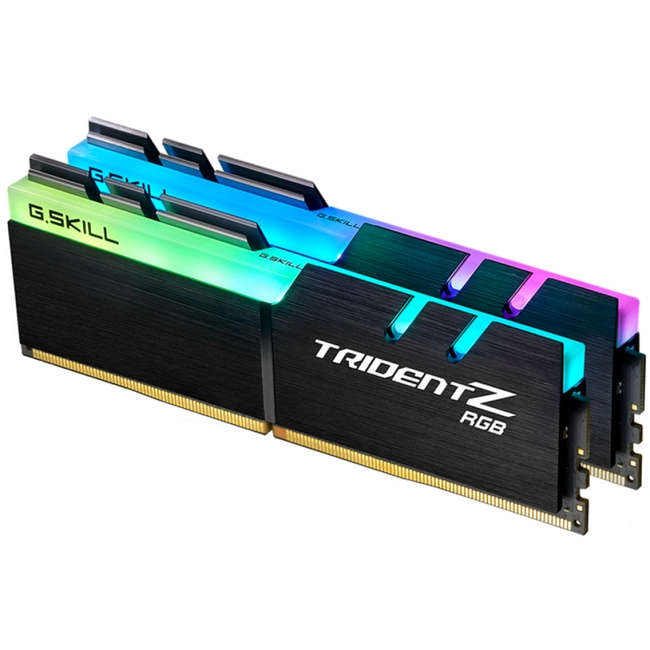 ОЗУ G.Skill TridentZ RGB 32GB F4-3600C14D-32GTZR (DIMM, DDR4, 32 Гб (2 х 16 Гб), 3600 МГц)