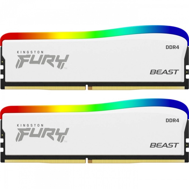 ОЗУ Kingston Fury Beast RGB KF432C16BWAK2/32 (DIMM, DDR4, 32 Гб (2 х 16 Гб), 3200 МГц)