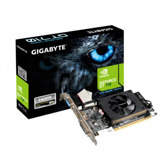 Видеокарта Gigabyte GV-N710D3-2GL 2.0 GV-N710D3-2GL 2.0 PCI-E (2 ГБ)