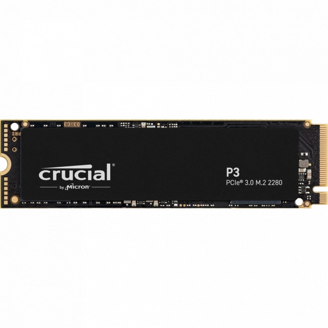 Внутренний жесткий диск Crucial P3 CT1000P3SSD8 (SSD (твердотельные), 1 ТБ, M.2, PCIe)