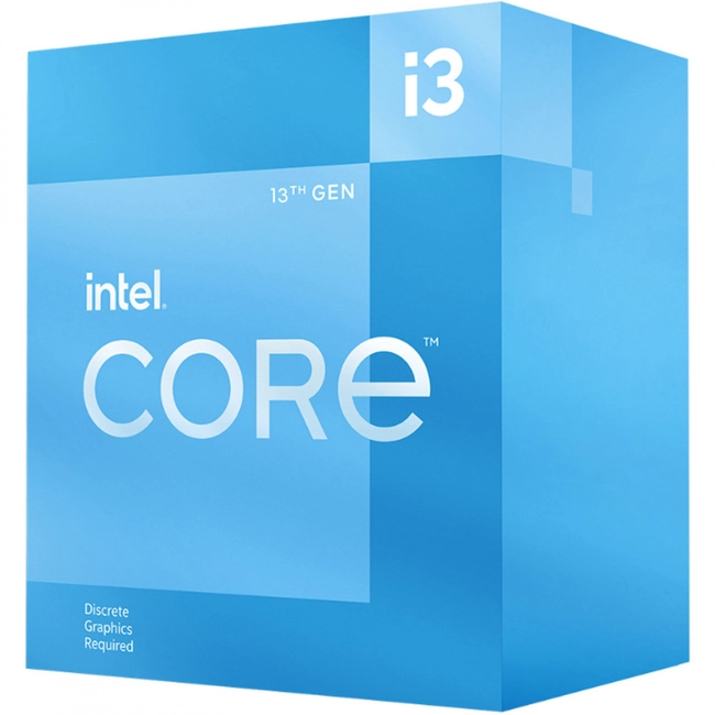 Процессор Intel Сore i3-13100F BX8071513100F (4, 3.4 ГГц, 12 МБ, BOX)