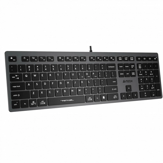 Клавиатура A4Tech FX50 GREY (Проводная, USB)