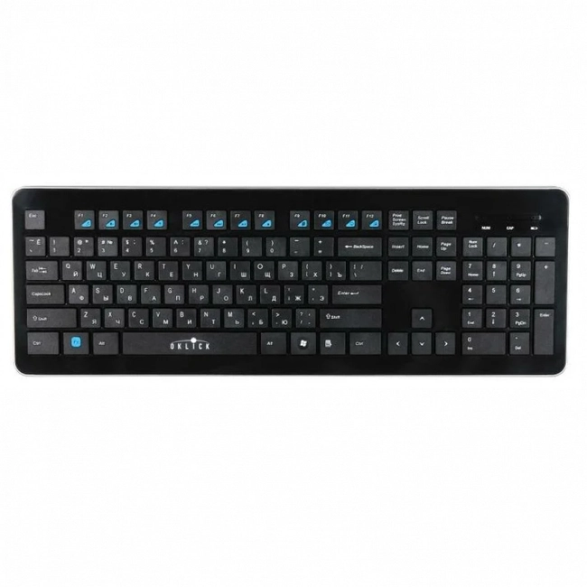 Клавиатура Oklick 870S 368218 (Проводная, USB)