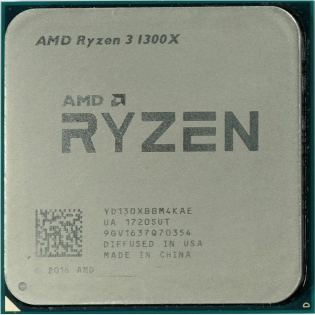Процессор AMD Ryzen 3 1300X Box YD130XBBAEBOX (4, 3.5 ГГц, 8 МБ)