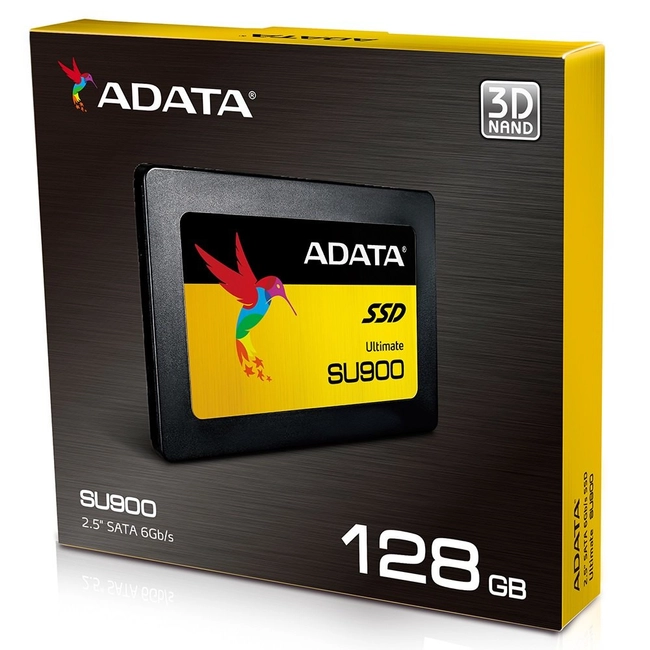 Внутренний жесткий диск A-Data SU900 ASU900SS-128GM-C (SSD (твердотельные), 128 ГБ, 2.5 дюйма, SATA)