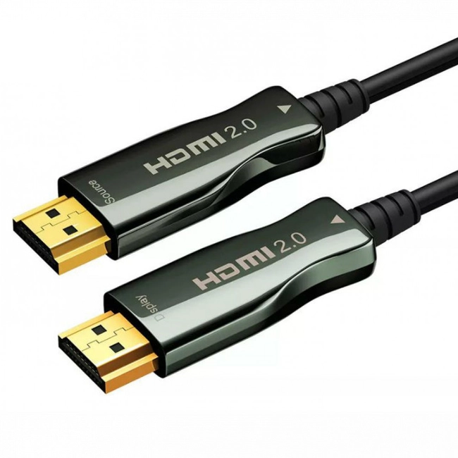 Кабель интерфейсный Wize AOC-HM-HM-50M (HDMI - HDMI)