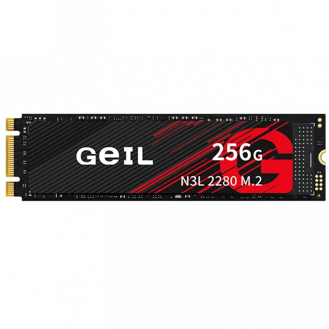 Внутренний жесткий диск Geil N3L N3LFD22M256A (SSD (твердотельные), 256 ГБ, M.2, SATA)