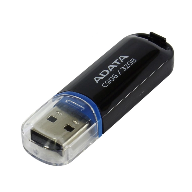USB флешка (Flash) ADATA DashDrive 32GB - Black AC906-32G-RBK (32 ГБ)