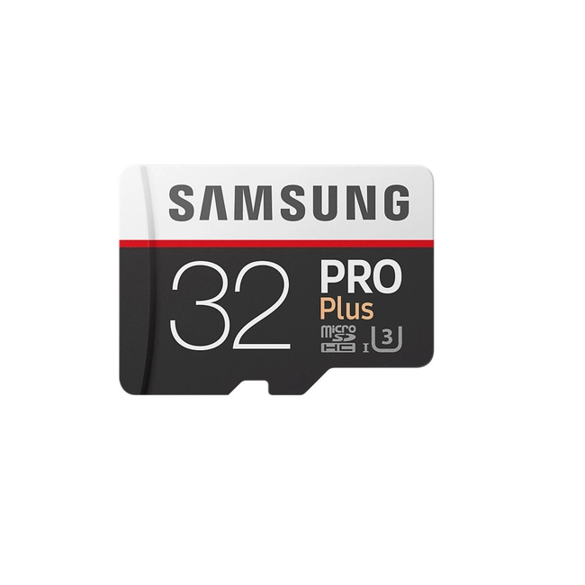Флеш (Flash) карты Samsung microSDHC 32GB Pro Plus UHS-I G3 MB-MD32GA/RU (32 ГБ)