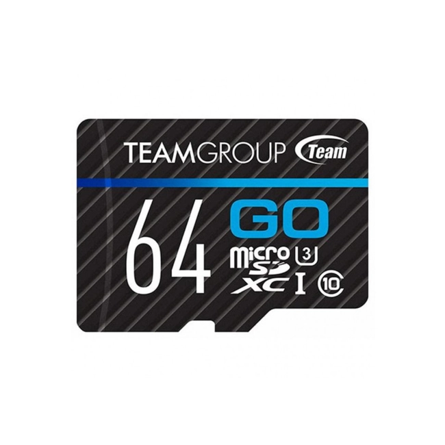 Флеш (Flash) карты Team Group Go MicroSD 64GB TGUSDX64GU302 (64 ГБ)