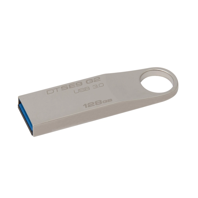 USB флешка (Flash) Kingston DTSE9 G2 128GB Metal USB 3.0 DTSE9G2/128GB (128 ГБ)