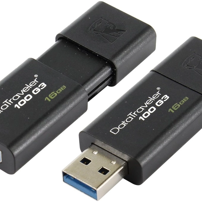 USB флешка (Flash) Kingston DT100G3 3.0 16GB (16 ГБ)