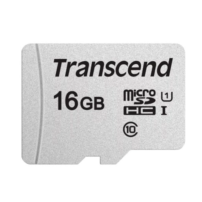 Флеш (Flash) карты Transcend MicroSD Class 10 U1 16GB TS16GUSD300S-A (16 ГБ)