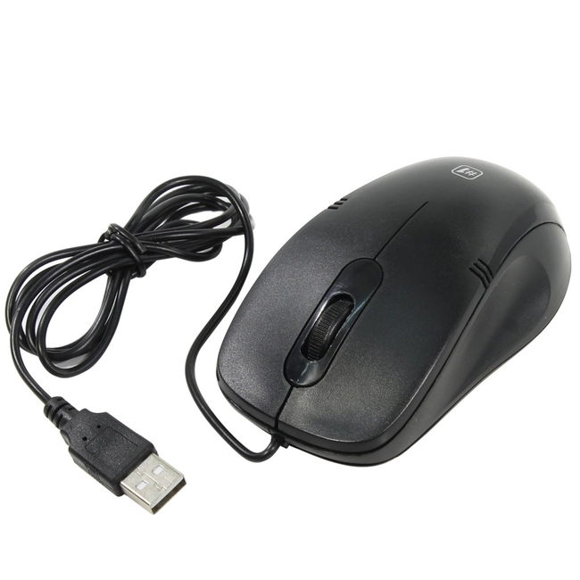 Мышь Defender MM-930 Black (Бюджетная, Проводная)