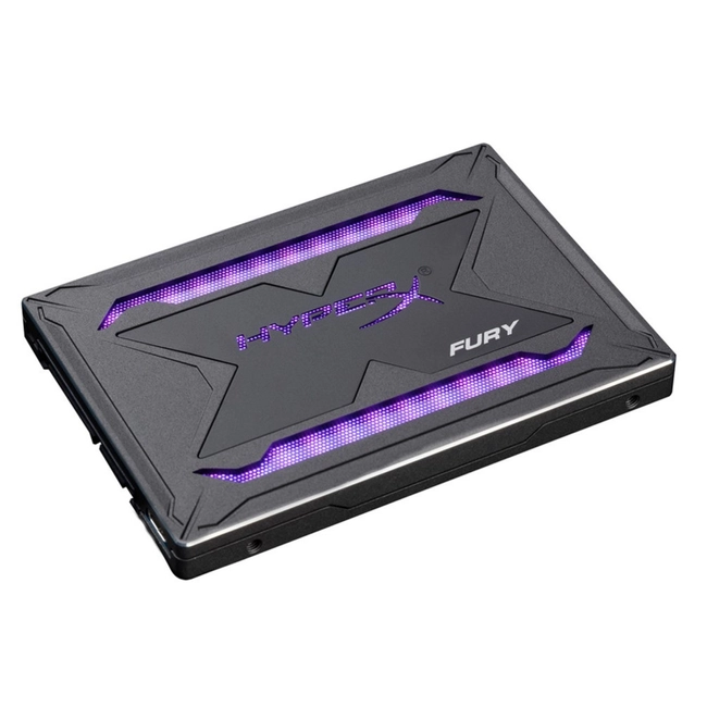 Внутренний жесткий диск Kingston HyperX Fury RGB SHFR200/240G (SSD (твердотельные), 240 ГБ, 2.5 дюйма, SATA)