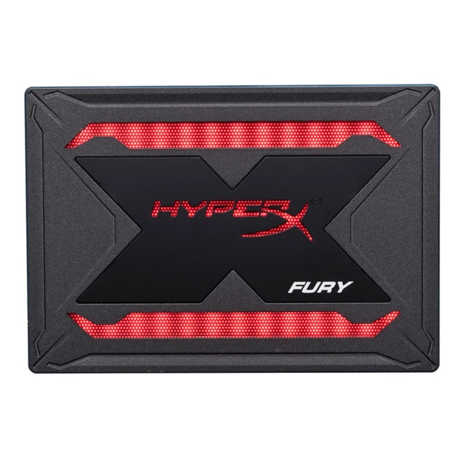 Внутренний жесткий диск Kingston HyperX  Fury SHFR SATA 3 2.5" RGB Bundle SHFR200B/960G (SSD (твердотельные), 960 ГБ, 2.5 дюйма, SATA)