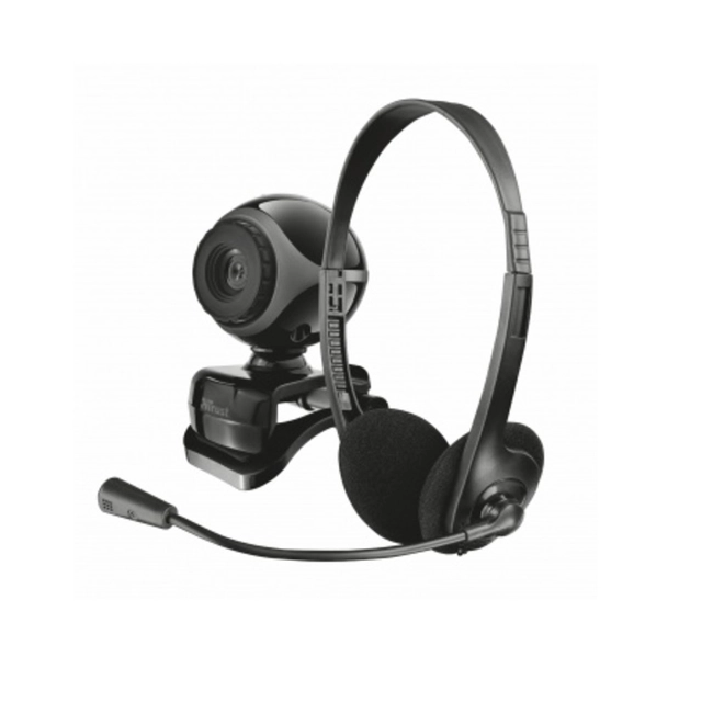 Веб камеры Trust Exis Chatpack-Black 17028 TRECB17028