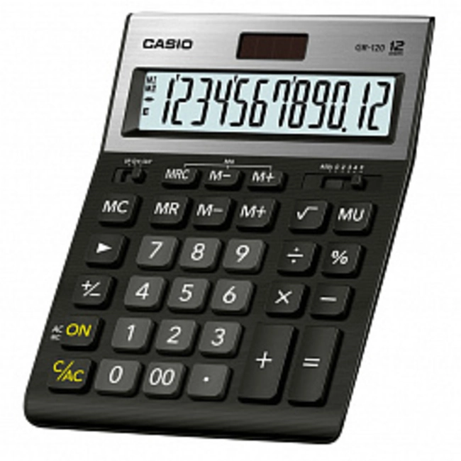 Аксессуары для смартфона Casio Калькулятор настольный GR-120-W-EP Н0000021208