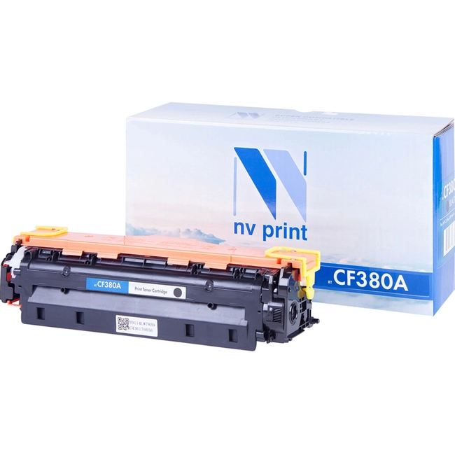 Лазерный картридж NV Print Картридж совместимый HP CF380A Black NV-CF380ABk