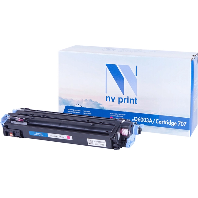 Лазерный картридж NV Print NV-Q6003A NV-707 Magenta NV-Q6003A/707M