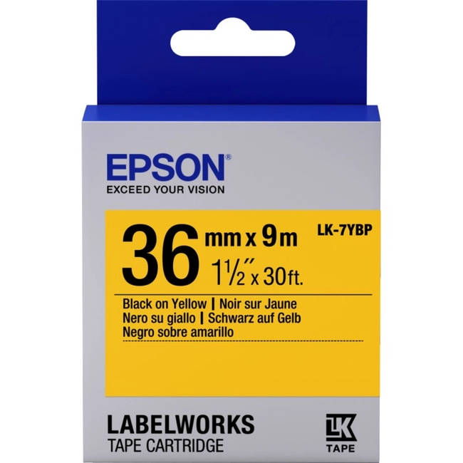 картридж Epson LK-7YBP C53S657005