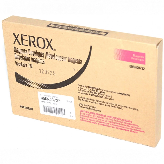 Девелопер Xerox 550/560/700/700i/770 Pro, C75/J75 (малиновый) 505S00032 / 005R00732