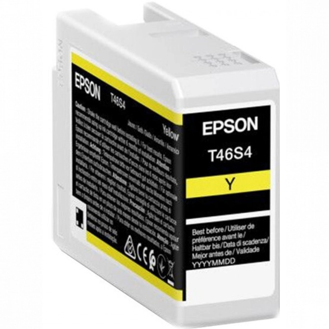 Струйный картридж Epson T46S желтый SC-P700 C13T46S400