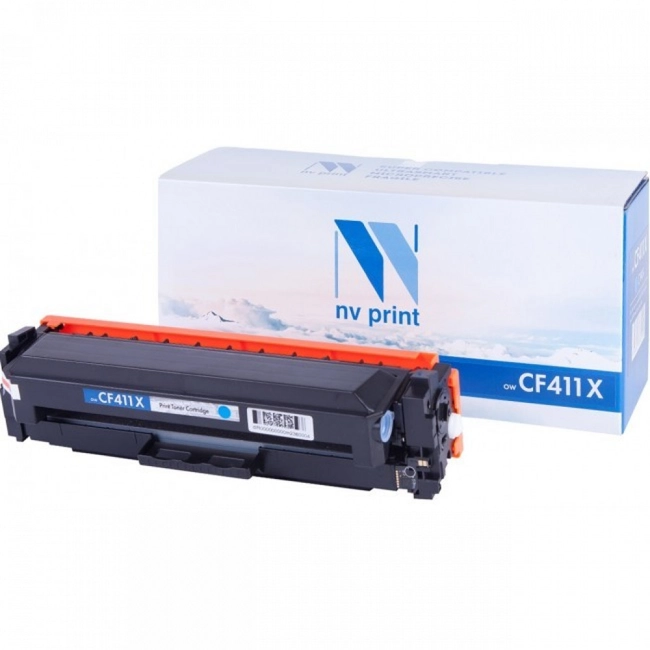 Лазерный картридж NV Print CF411X Cyan NV-CF411XC