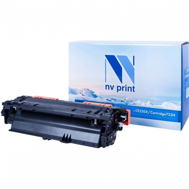 Лазерный картридж NV Print CE250X/723H Black NV-CE250X/723HBk
