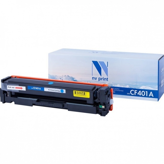 Лазерный картридж NV Print CF401A NV-CH-HCF401A-C-1.4К