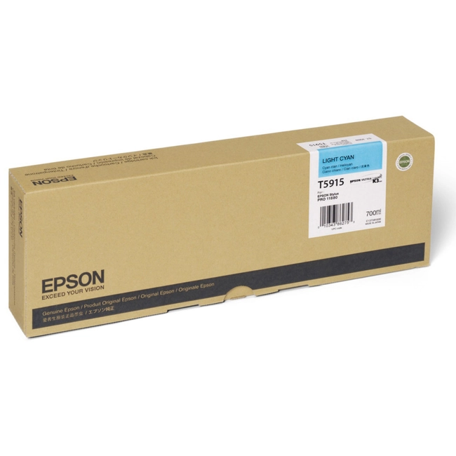 Струйный картридж Epson T5915 светло-синий C13T591500