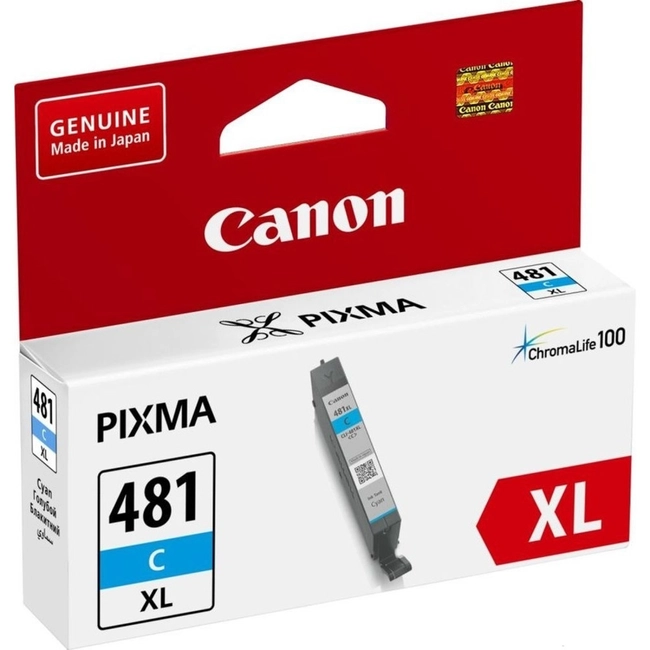 Струйный картридж Canon CLI-481XL голубой 2044C001