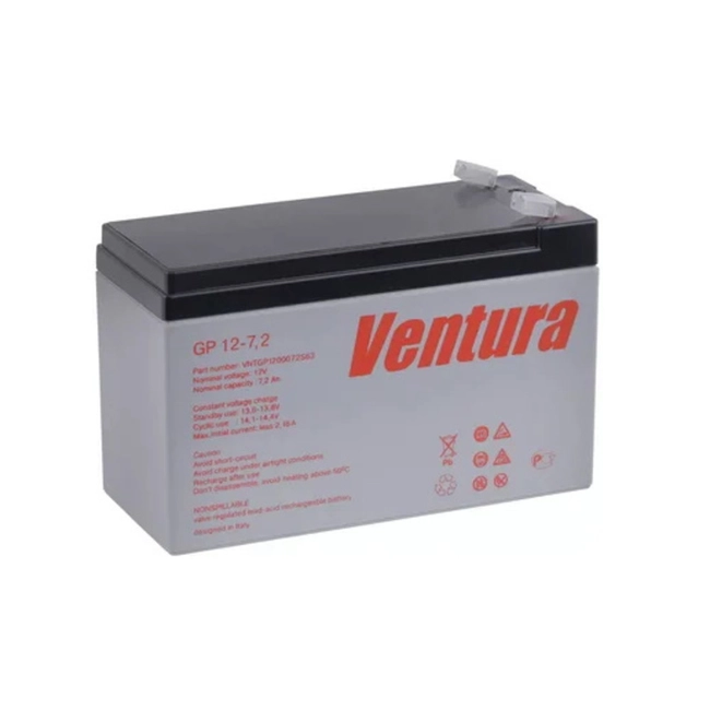 Сменные аккумуляторы АКБ для ИБП GP Аккумуляторная батарея Ventura GP 12-7.2 (12 В)