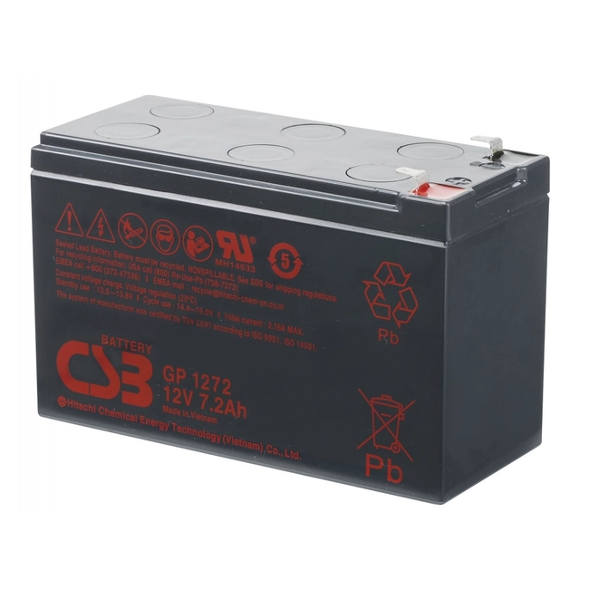 Сменные аккумуляторы АКБ для ИБП CSB GP 1272 698900 (12 В)