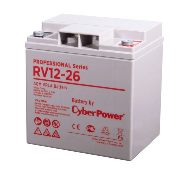 Сменные аккумуляторы АКБ для ИБП CyberPower RV 12-26 (12 В)