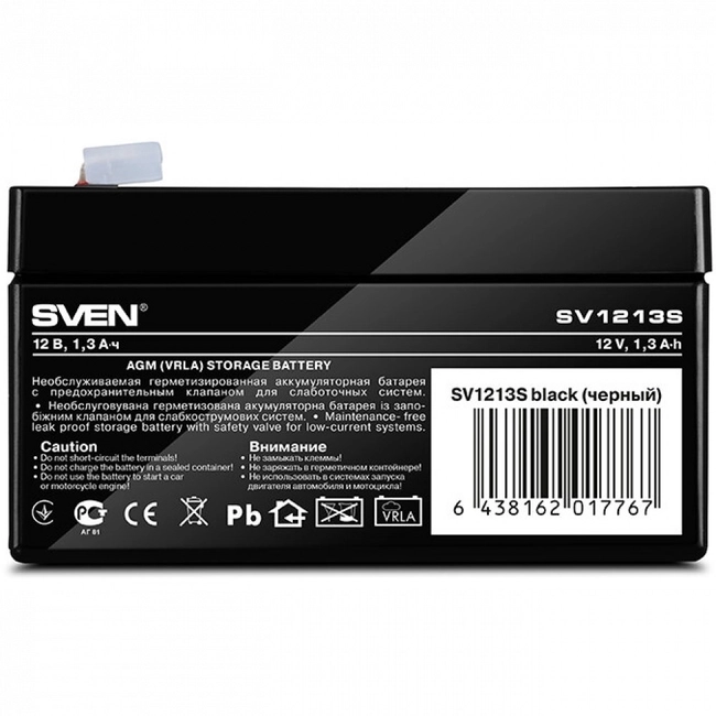 Сменные аккумуляторы АКБ для ИБП Sven SV 1213S SV-017767 (12 В)
