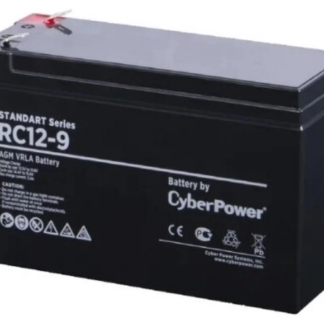 Сменные аккумуляторы АКБ для ИБП CyberPower Professional series RV 12-9 / 12V 9 Ah (12 В)
