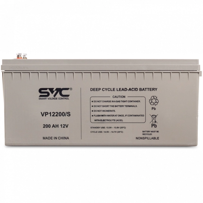Сменные аккумуляторы АКБ для ИБП SVC VP12200/S (12 В)