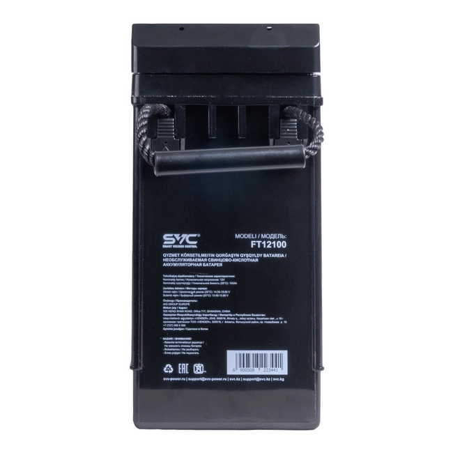 Сменные аккумуляторы АКБ для ИБП SVC FT 12100 (12 В)