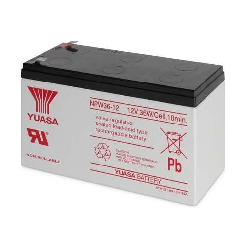 Сменные аккумуляторы АКБ для ИБП Yuasa Батарея NPW 36-12 (12 В/7.5 Ач) 14250 (12 В)