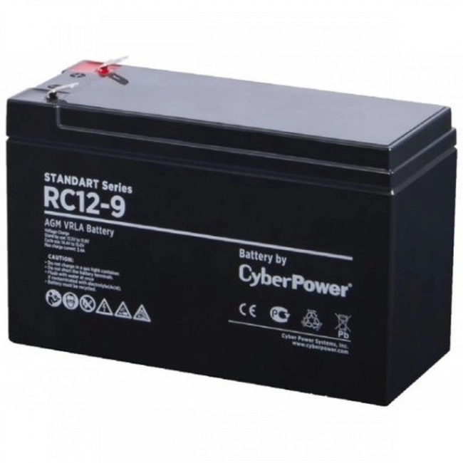 Сменные аккумуляторы АКБ для ИБП CyberPower RC12-9 (12 В)