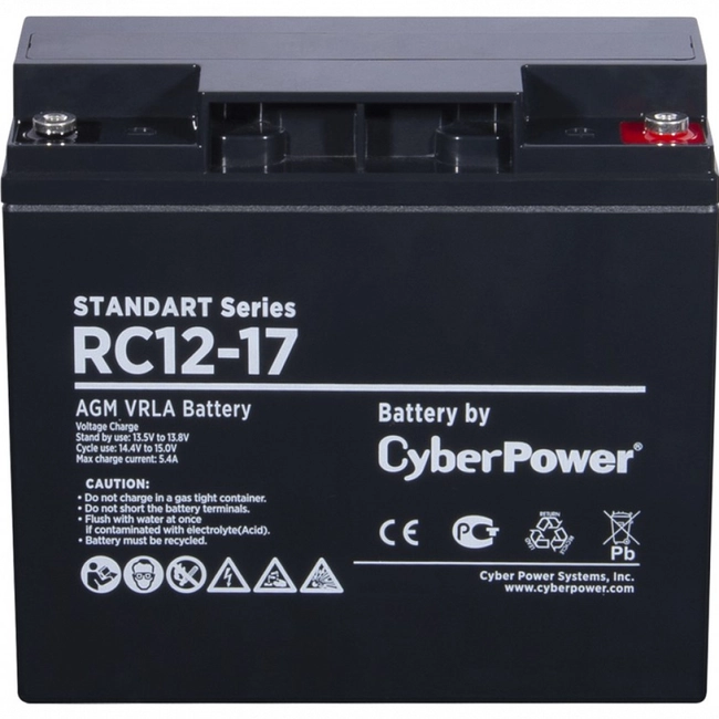 Сменные аккумуляторы АКБ для ИБП CyberPower RC12-17 (12 В)