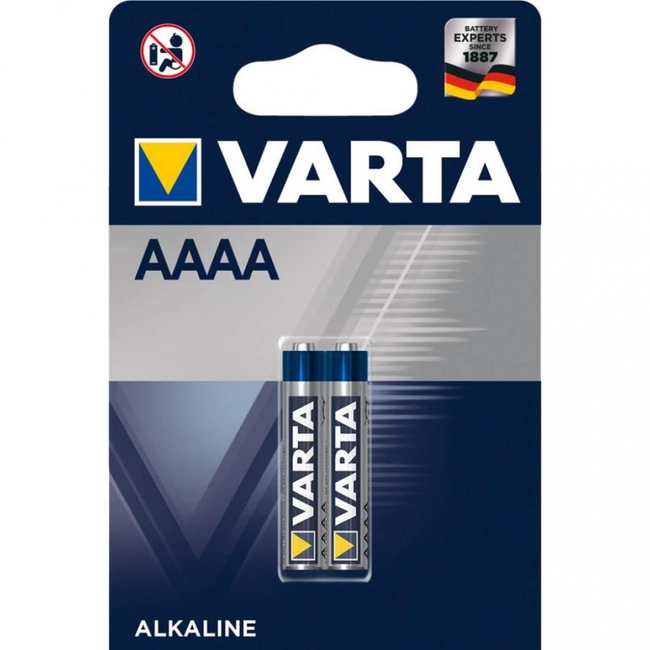 Батарейка VARTA AAAA/25A/LR61/LR8D425 BL2 Alkaline 1.5V 04061101402