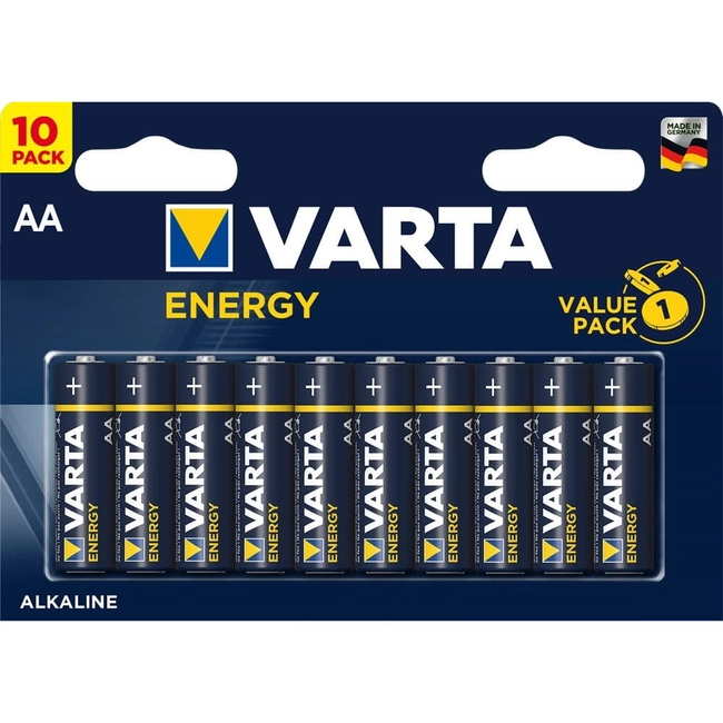 Батарейка VARTA ENERGY LR6 AA BL10 Alkaline 1.5V 04106229491